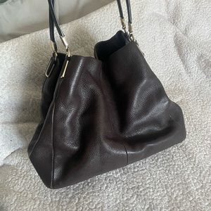 Coach Phoebe Madison Shoulder Bag - Dark Brown